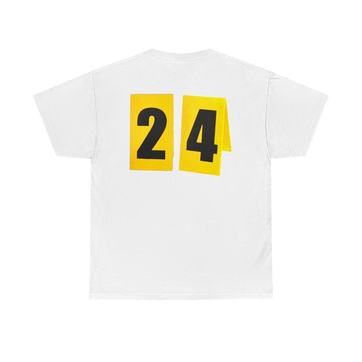 CRIME SCENE MARKER TEE WHITE